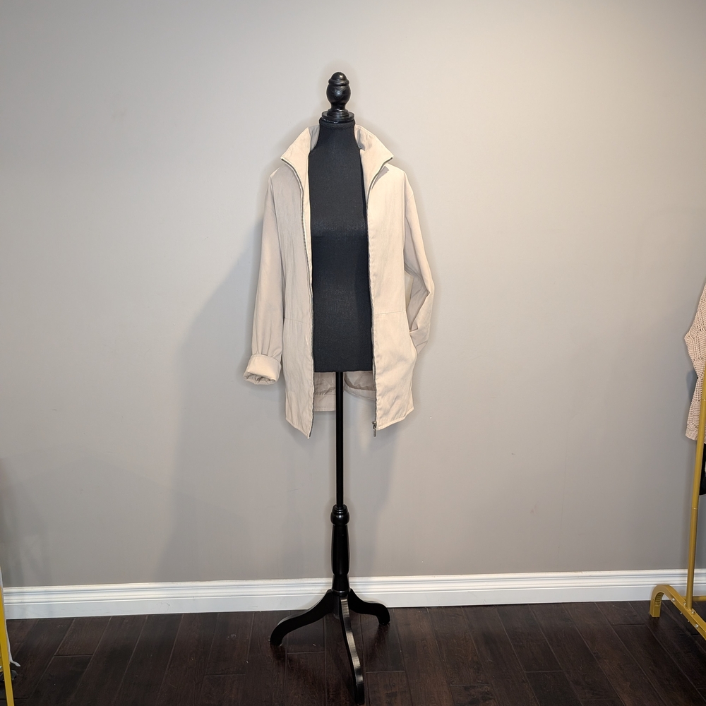 London Fog Utility Jacket in Beige